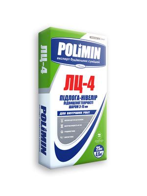 Підлоги нівелір 3-15мм Полімін ЛЦ-4 (Polimin)