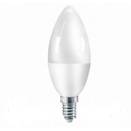  Лампа LED C37 свічка 7W Е27 4000К, Iskra (Іскра)