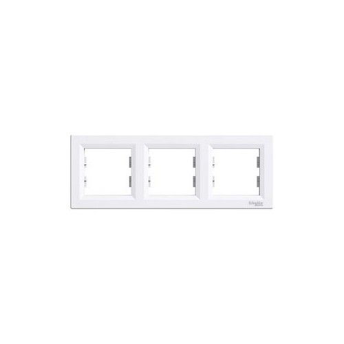  Рамка 3-а горизонтальна біла EPH5800321, Schneider Asfora (Шнайдер Асфора)