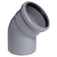 Коліно ПВХ 110*45 тип W, Wavin (Вавін)