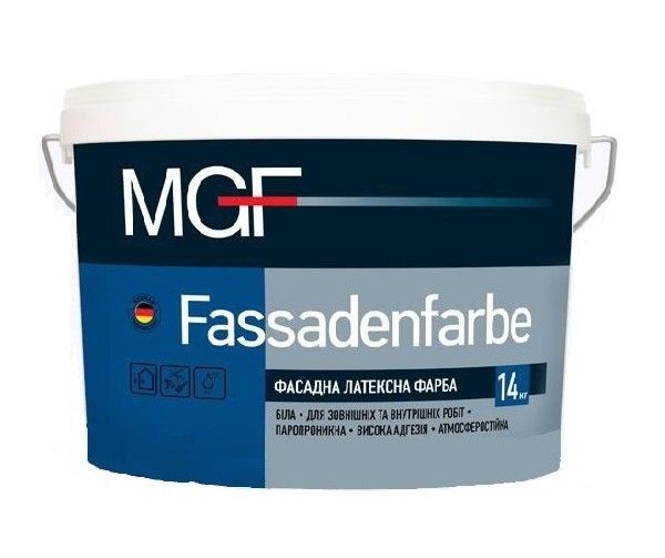 Фарба фасадна Fassadenfarbe М90 14кг, MGF (МГФ)