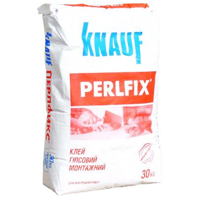Клей для гіпсокартону Кнауф Перлфікс (Knauf Perlfix) – 30 кг