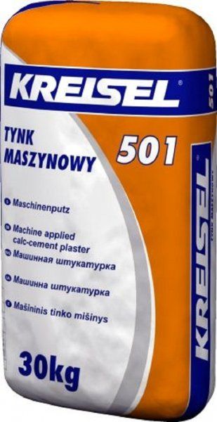 Штукатурка вапняно-цементна машинна Kreisel KALKZEMENT MASCHINENPUTZ 501 (Крайзель 501), 30 кг