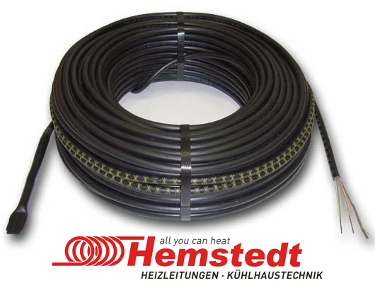 Тепла підлога BR-IM 1000W 7,4m2 Двожильний нагрівальний кабель, Hemstedt (Хемштедт)